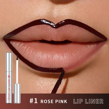 Lip Liner Pencil Peel Off Lip Stain Tattoo Long Wearing Matte Waterproof Smudge Proof…