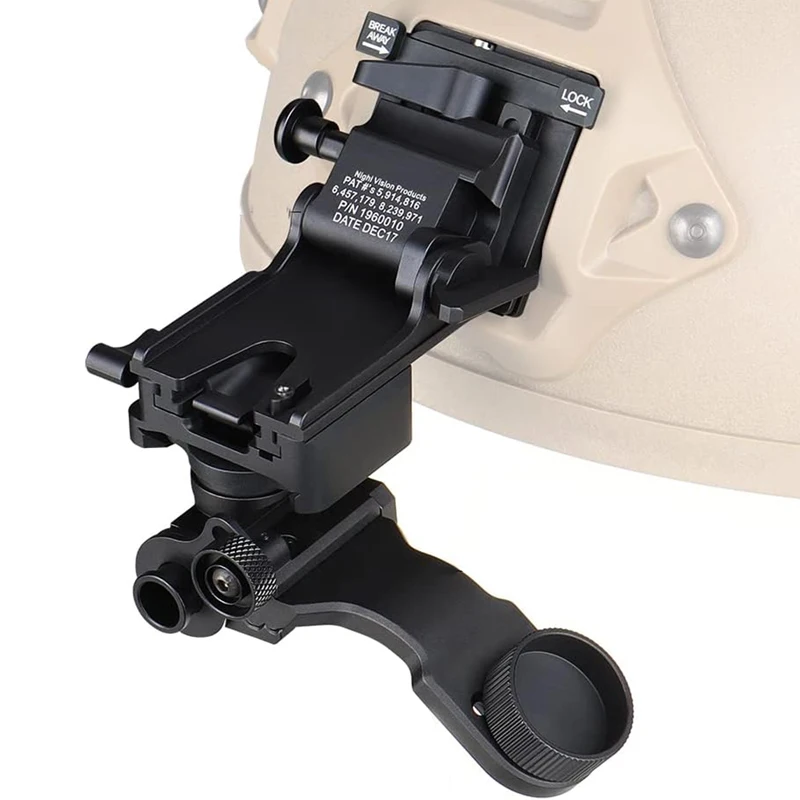 New Norotos Lo-Sto Helmet Mount Night Vision Mount with PVS14/PVS18/PVS15/PVS7 Arm NVG Mount Combo w/ Original Markings