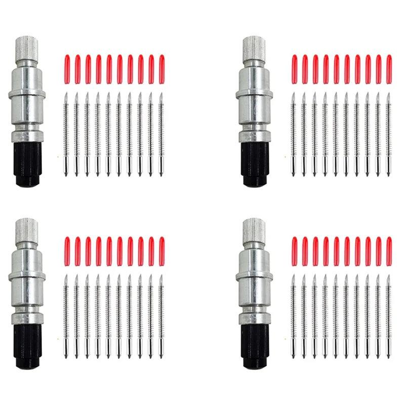 

Y51A-200 Pcs 45 Degree Blade Vinyl Cutter Plotter Cutting Blades For CB09 CB09U Graphtec With Blade Holder Base