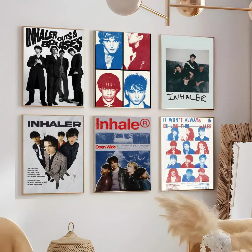 Band I-Inhaler Poster Contemporary Home Wall Ornaments & Stylish Indoor Accents