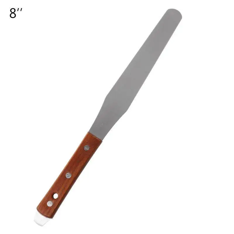 652F Stainless Steel Inking Paint Mixing Knife Draw Spatula Scrape Texture Scrap