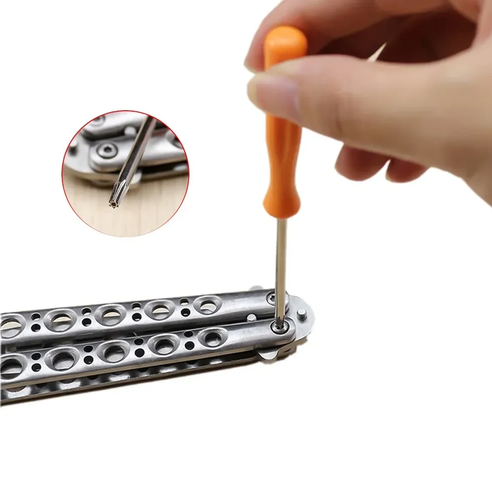 1pc Torx T8 보안 오프닝 스크루 드라이버 (팁에 구멍 있음) 콘솔 용 정밀 스크루 드라이버 특수 스크루 드라이버 핸드 툴