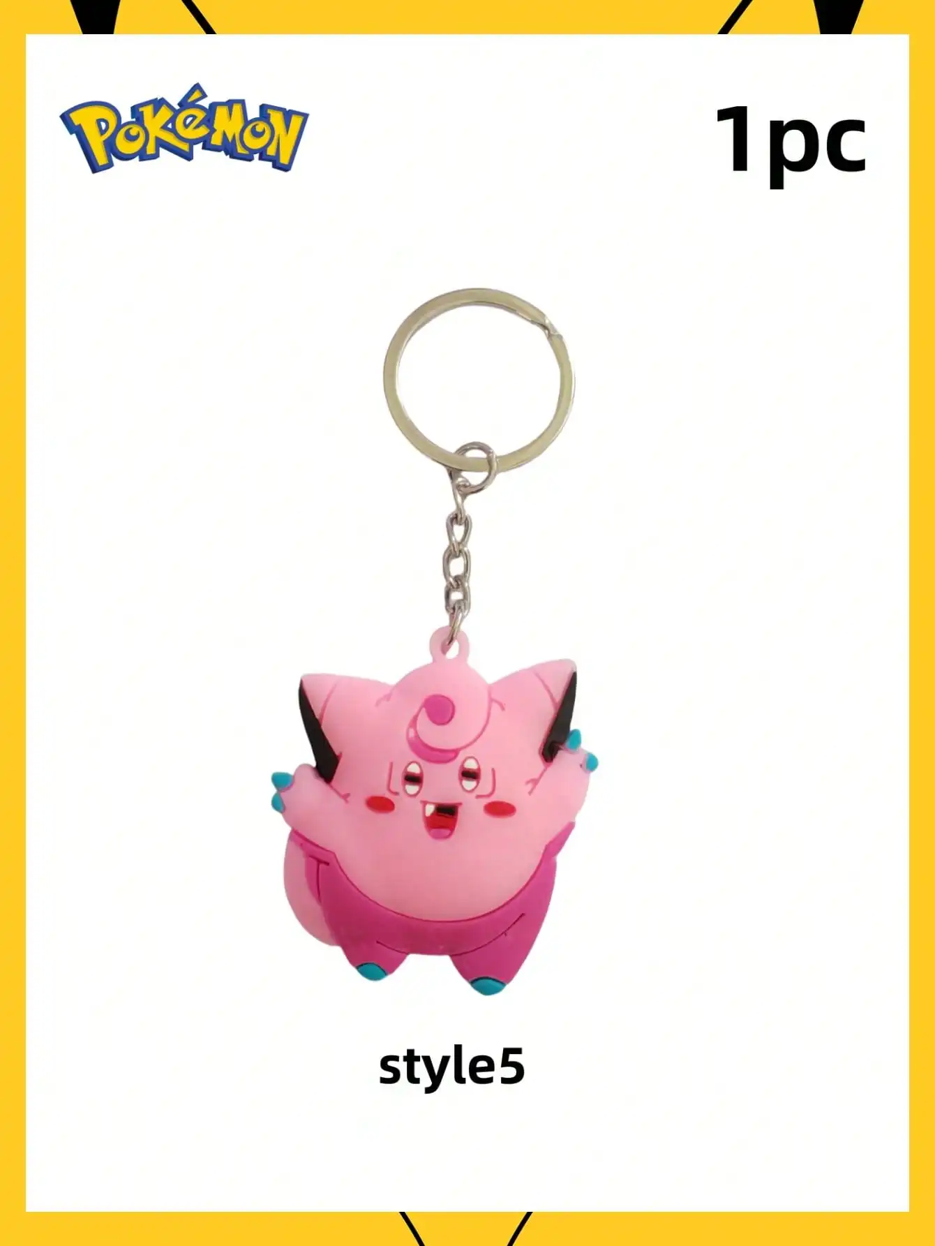 1 قطعة سلاسل المفاتيح البوكيمون MINISO ، ألعاب البوكيمون الحيوانات الأليفة ، المعلقات السيليكون البوكيمون المطاطية الناعمة بيكاتشو PVC ، أفضل هدية العيد ل goo