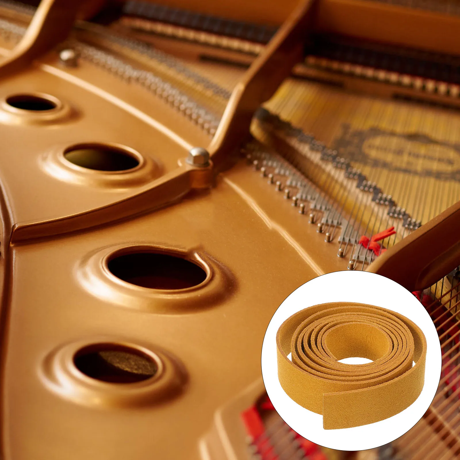 

Piano Tuner Strip Stylish Temperament Strip Instrument Tuning Tool Professional Piano Kit Clear Consistent Tone