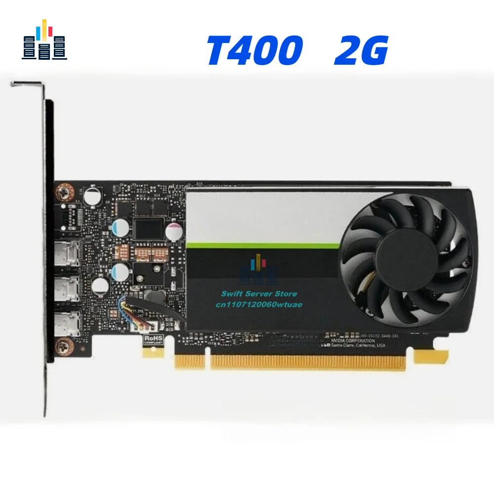 T400 2G GPU Multi Screen Graphics Card for 3D Modeling CAD Rendering Design