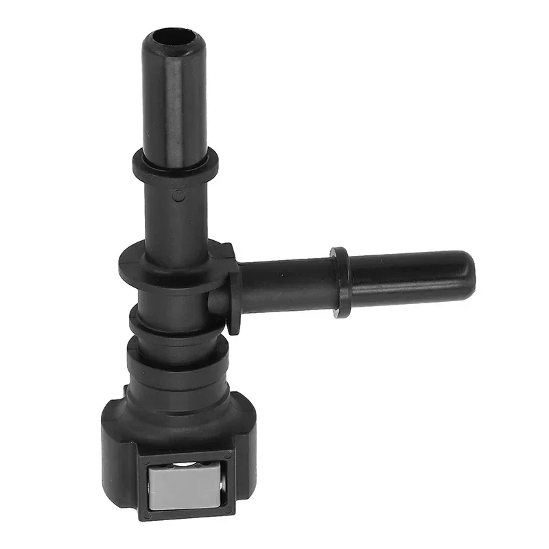 1PC Nylon 9,49 T-anschluss für Auto Kraftstoff Schlauch Quick Release Öl Linie Rohr Adapter Automotive Wartung Werkzeug