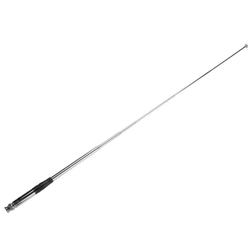 2X 27Mhz Antenna 9-Inch To 51-Inch Telescopic/Rod HT Antennas For CB Handheld/Portable Radio With BNC Connector