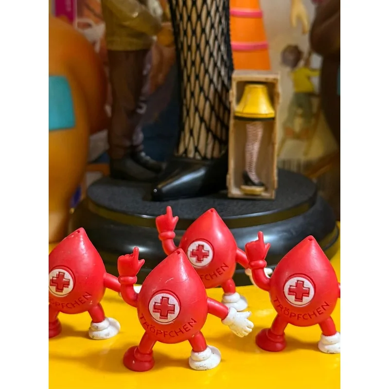 Bloeddruppel Figuur Cartoon Rode Pop Ornamenten Accessoires Kinderen Speelgoed