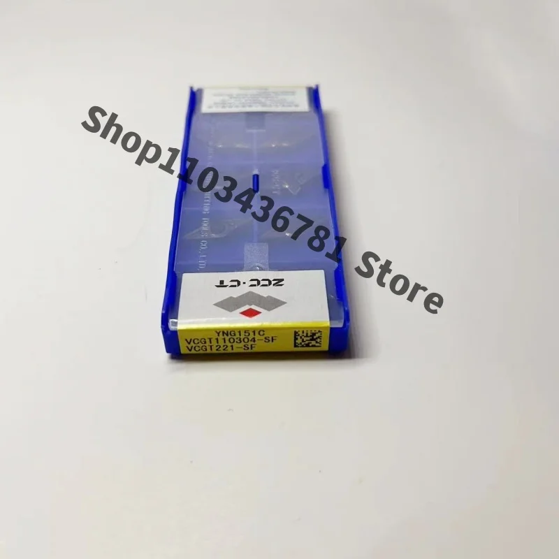VCGT110302-SF YNG151C/VCGT110304-SF YNG151C CNC Turning Blade Carbide Inserts 10Pcs