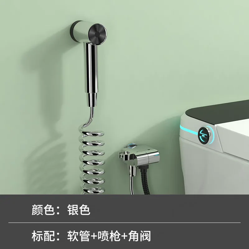 Magnetic Attraction ABS Bidet Faucet Toilet Shower Tap Washer Mixer Ducha Higienica Cold Water Crane Shower Sprayer Set Gold