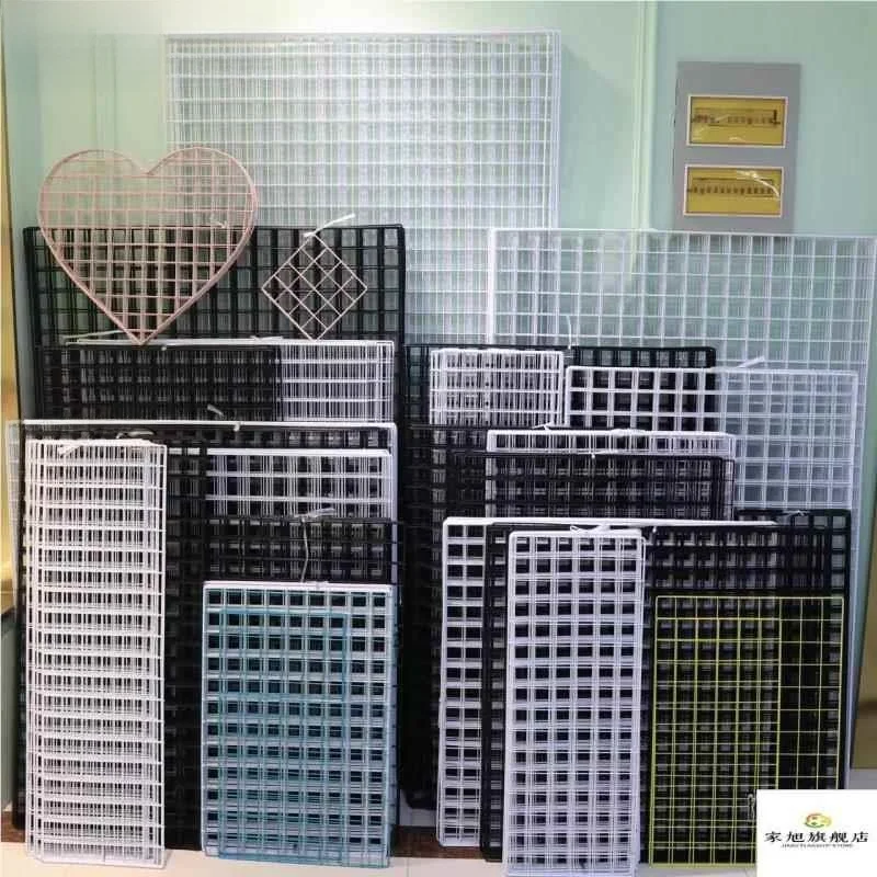

Wire Me Display Ra Wall Mounted Storage Organizer id Partition Nursery Decorative Iron Wire Net elf Jewelry Box