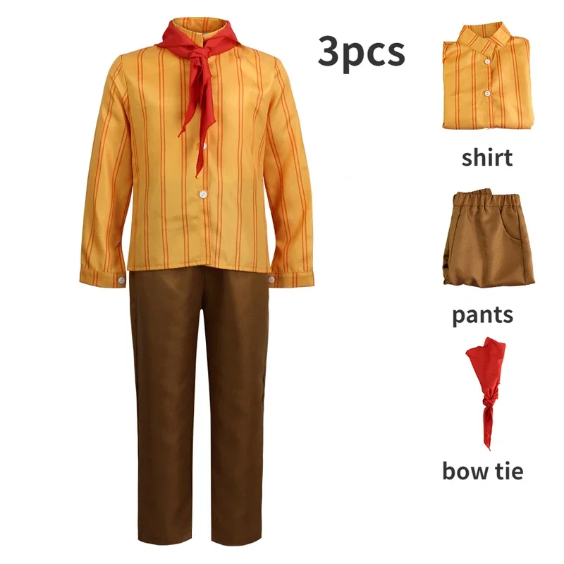 Encanto Cosplay disfraz Antonio Cosplay camisa pantalones traje carnaval Navidad fiesta de cumpleaños ropa