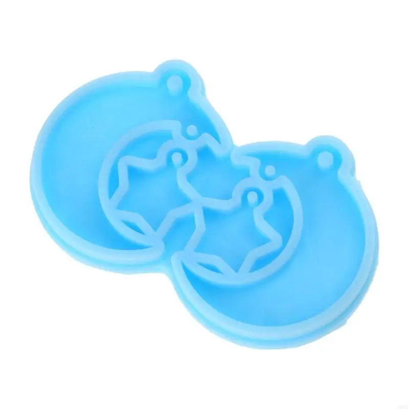 103C Star Moon Resin Mold Epoxy Resin Casting Mold for Jewelry Making Crafts