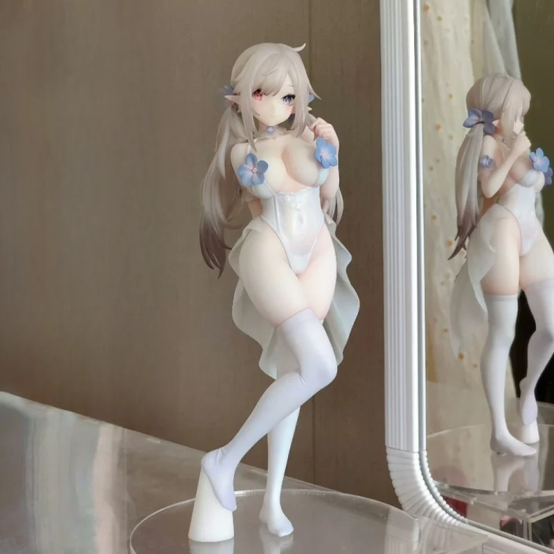 ในสต็อก Premium Soft Body ชุดแต่งงานรุ่น Pure สีขาวอะนิเมะสาว Elf เครื่องประดับคุณภาพสูงรุ่นสะสม
