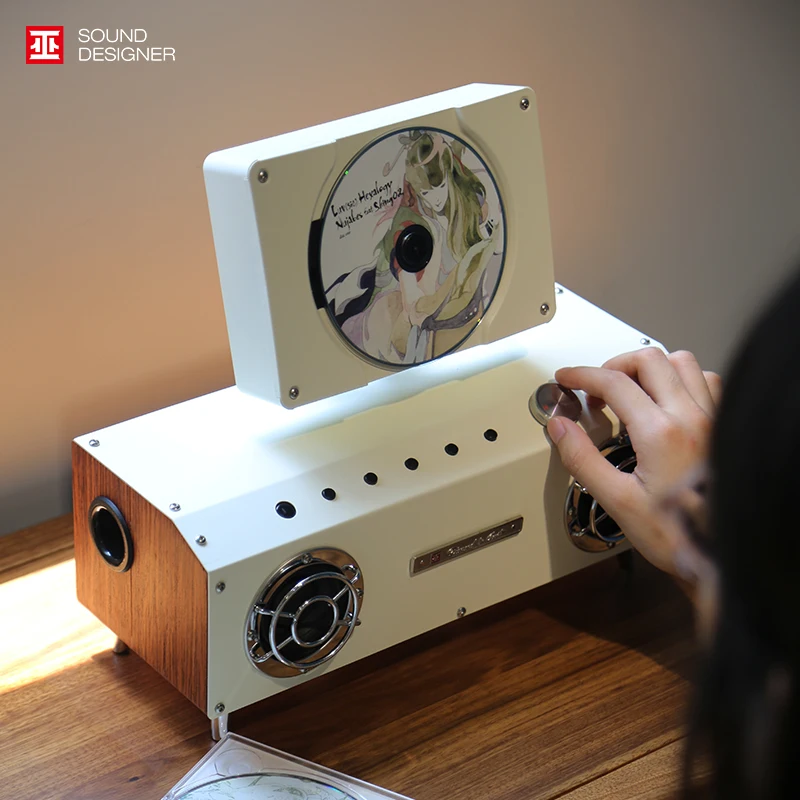 

Witch, Diamond Rust 2,1-канальный проигрыватель компакт-дисков Bluetooth Audio Интегрированный проигрыватель компакт-дисков для альбомов, универсальный для дома