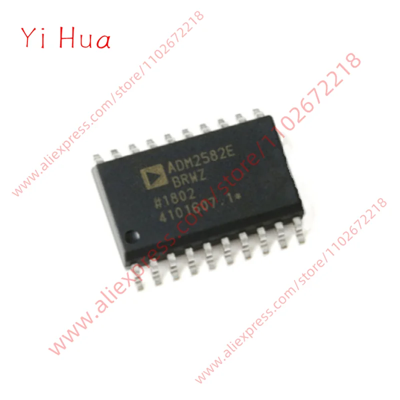 1PCS New Original   ADM2582EBRWZ-REEL7 Driver Receiver Chip ADM2582EBRWZ SOIC-20 ADM2582E