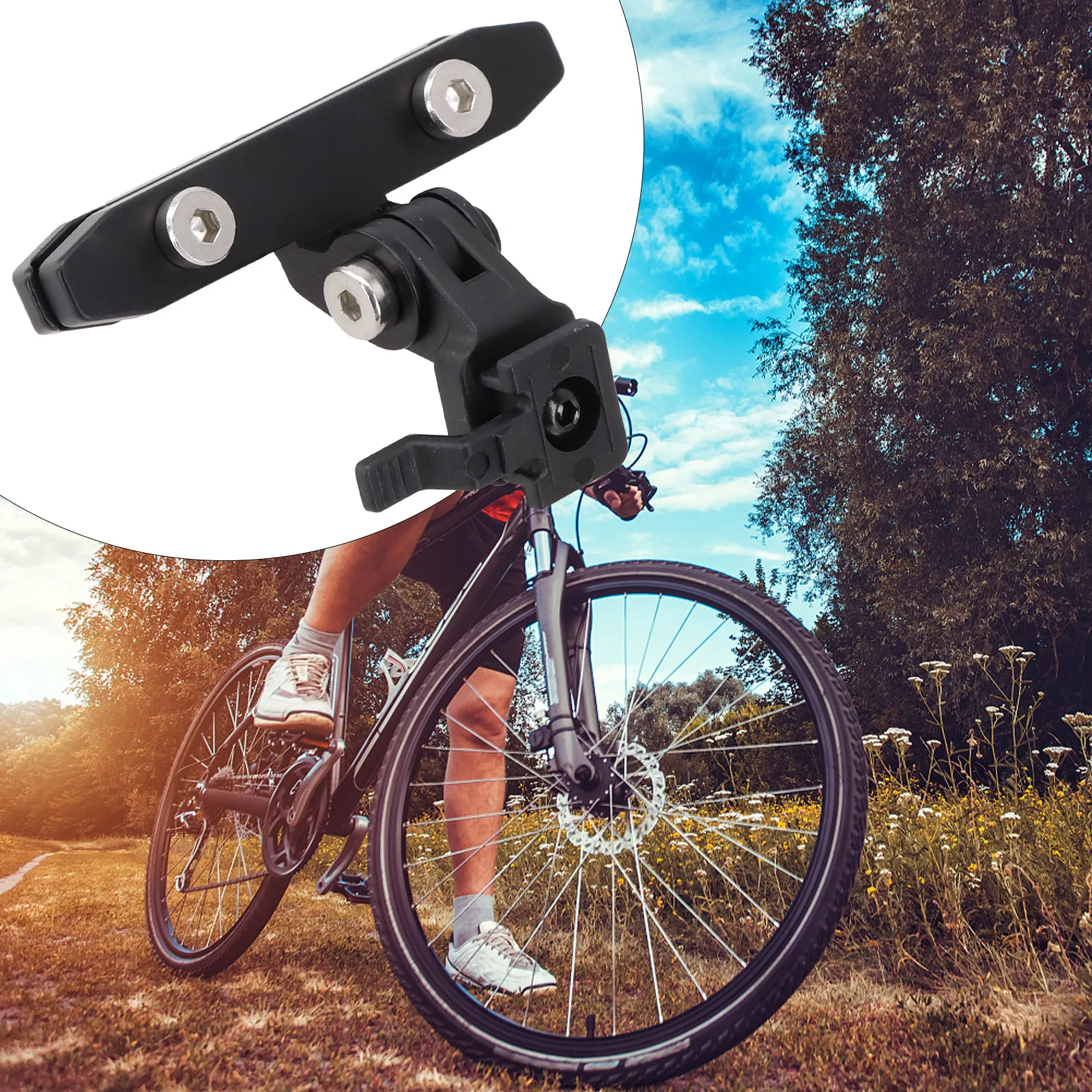 

Bicycle Saddle Light Mount Seatpost Mount LED Lamp Stand Bicycle Parts Brackets Bike Support Stand Cycling Accessories