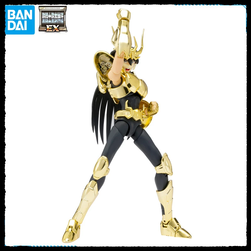 In Stock Bandai Myth Cloth EX Saint Seiya Shiryu GOLDEN LIMITED EDITION Original Anime Figure Model Toys Action Collection Doll