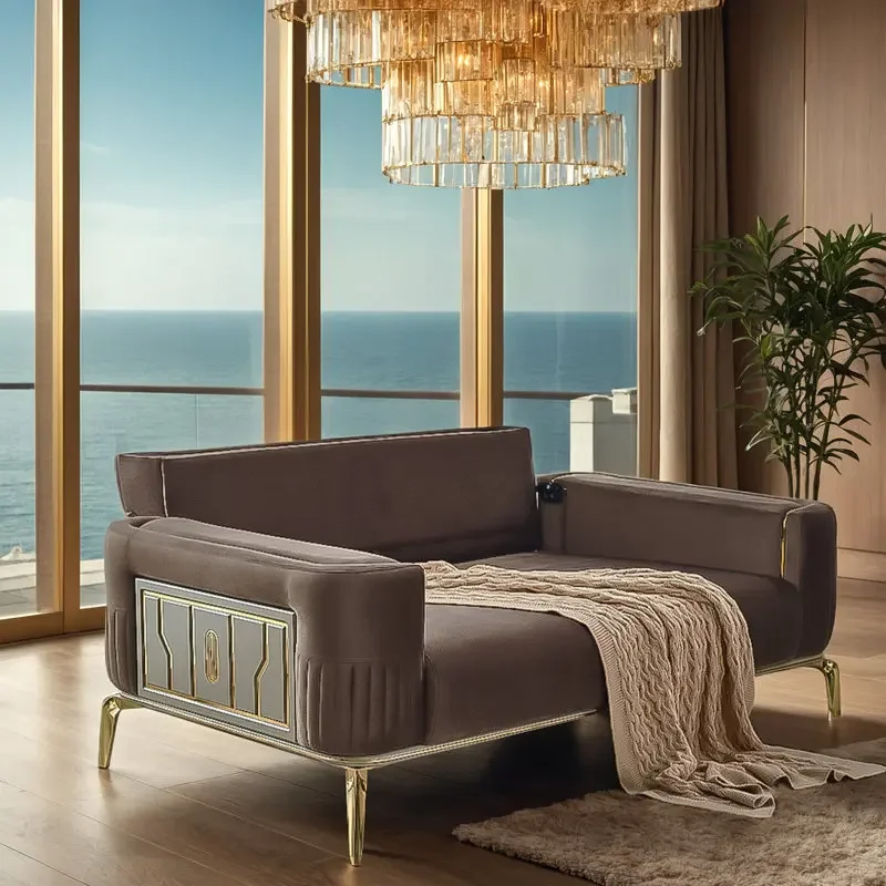 

For Modern Luxury Microfiber Chesterfield Sample Couch Sofa Set Newest Design Furniture for Living Room Home Villa Hotel