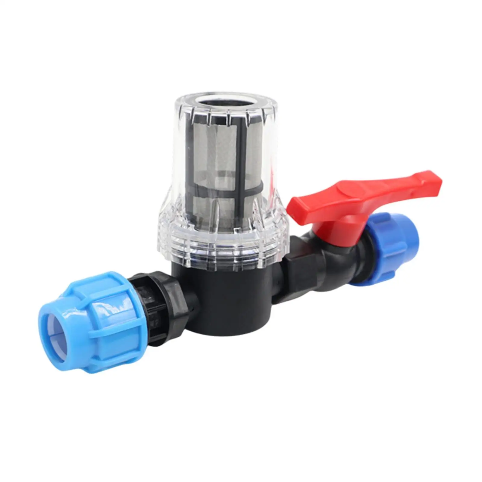 

Filter Valves Adapter Drip Irrigation Valve Garden Irrigation System Quick Connect Easy Carrying Pipe Fitting for Lawn Farm