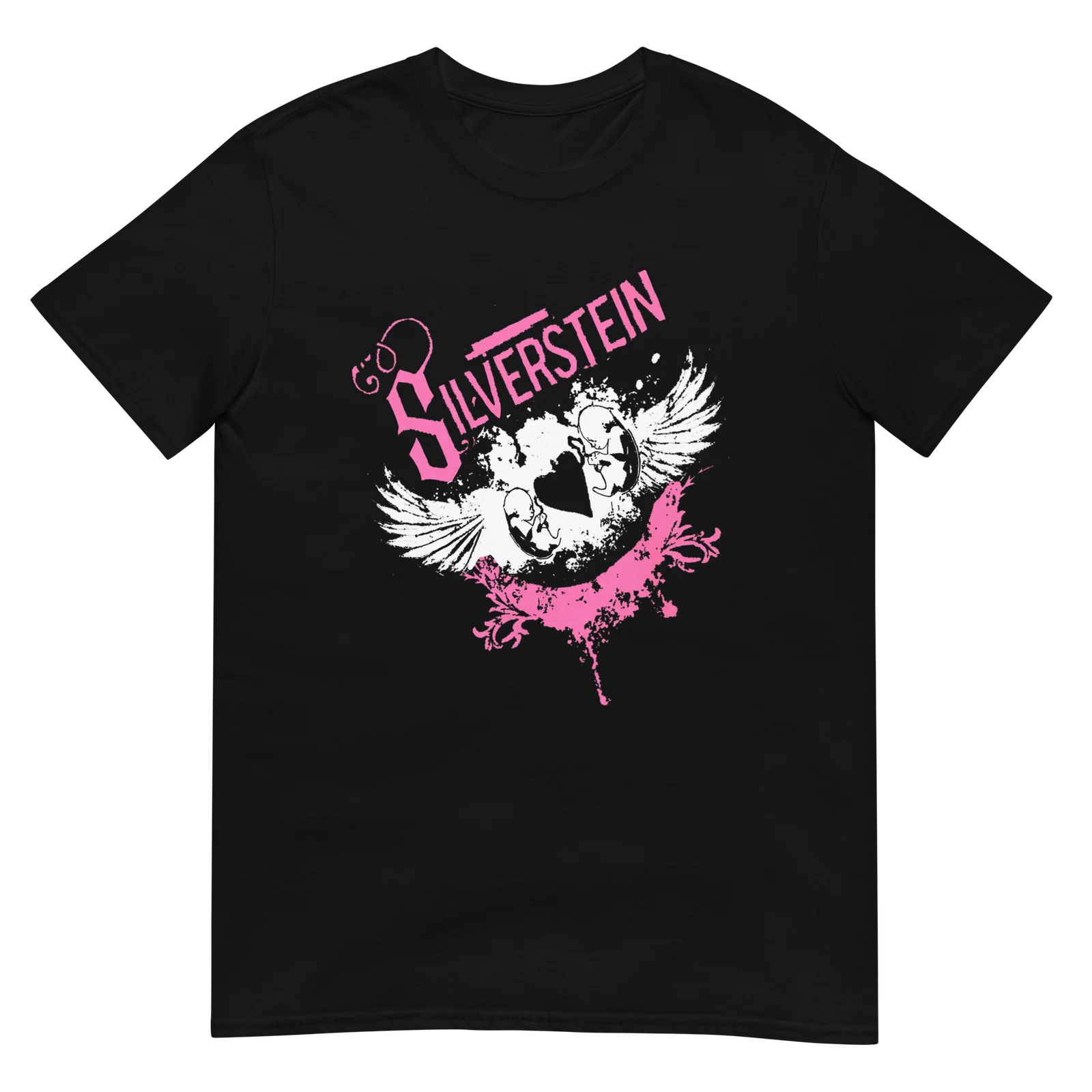 SILVERSTEIN Dueling Fetus’s Scene Emo Post-Hardcore Band T-Shirt