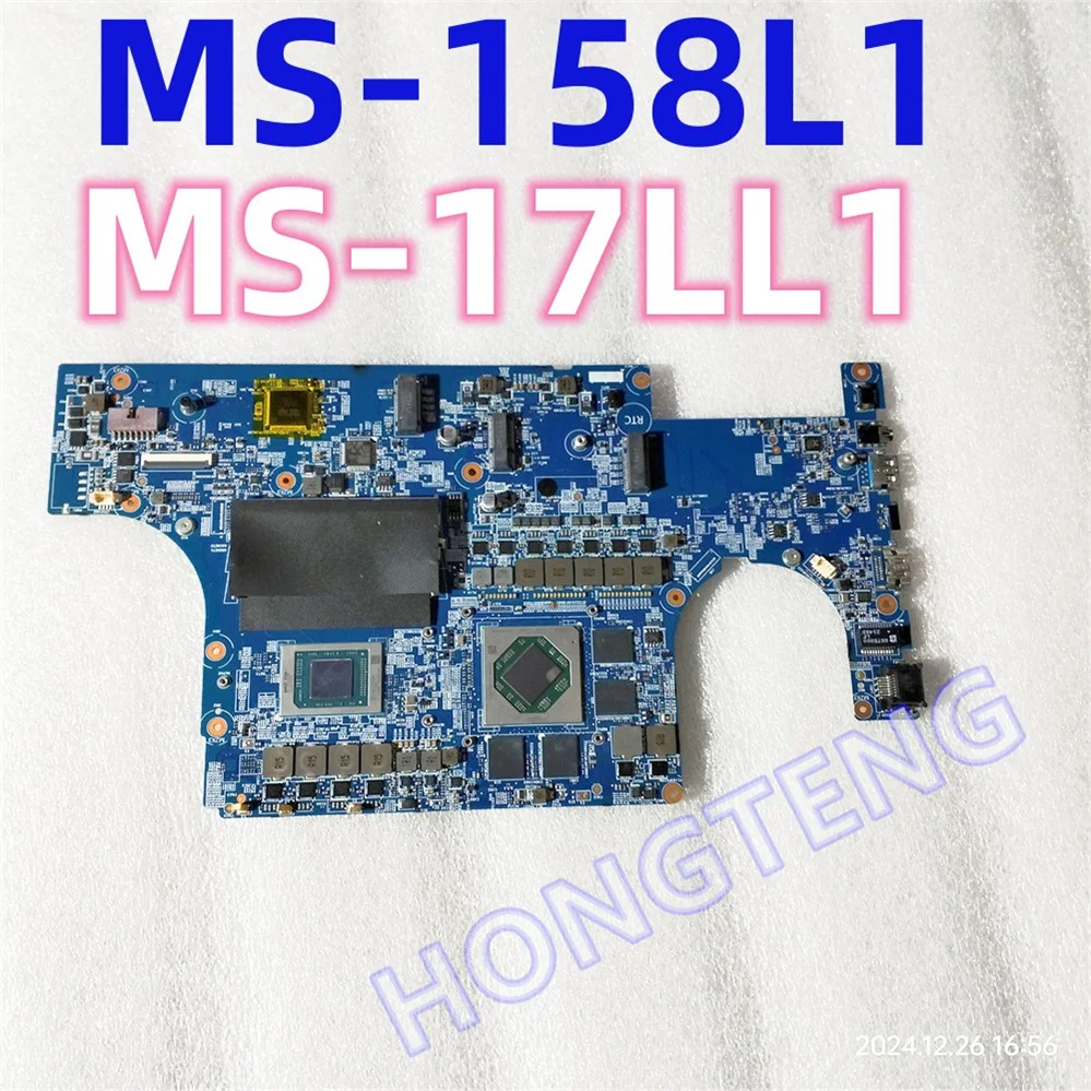 

Оригинальная материнская плата MS-158L1 для MSI Sword 17 A11UC (MS-17L1) A11UD A11UE A11SC MS-17LL1 с процессором R7-R7-5800H, тест в порядке