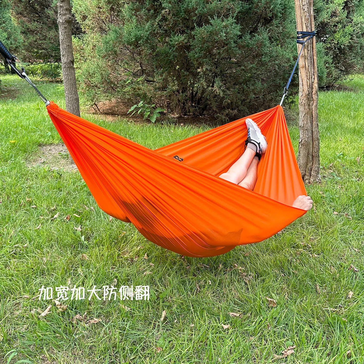 Professional outdoor hammock swing, children's adult single and double anti-rollover chair camping light shaker