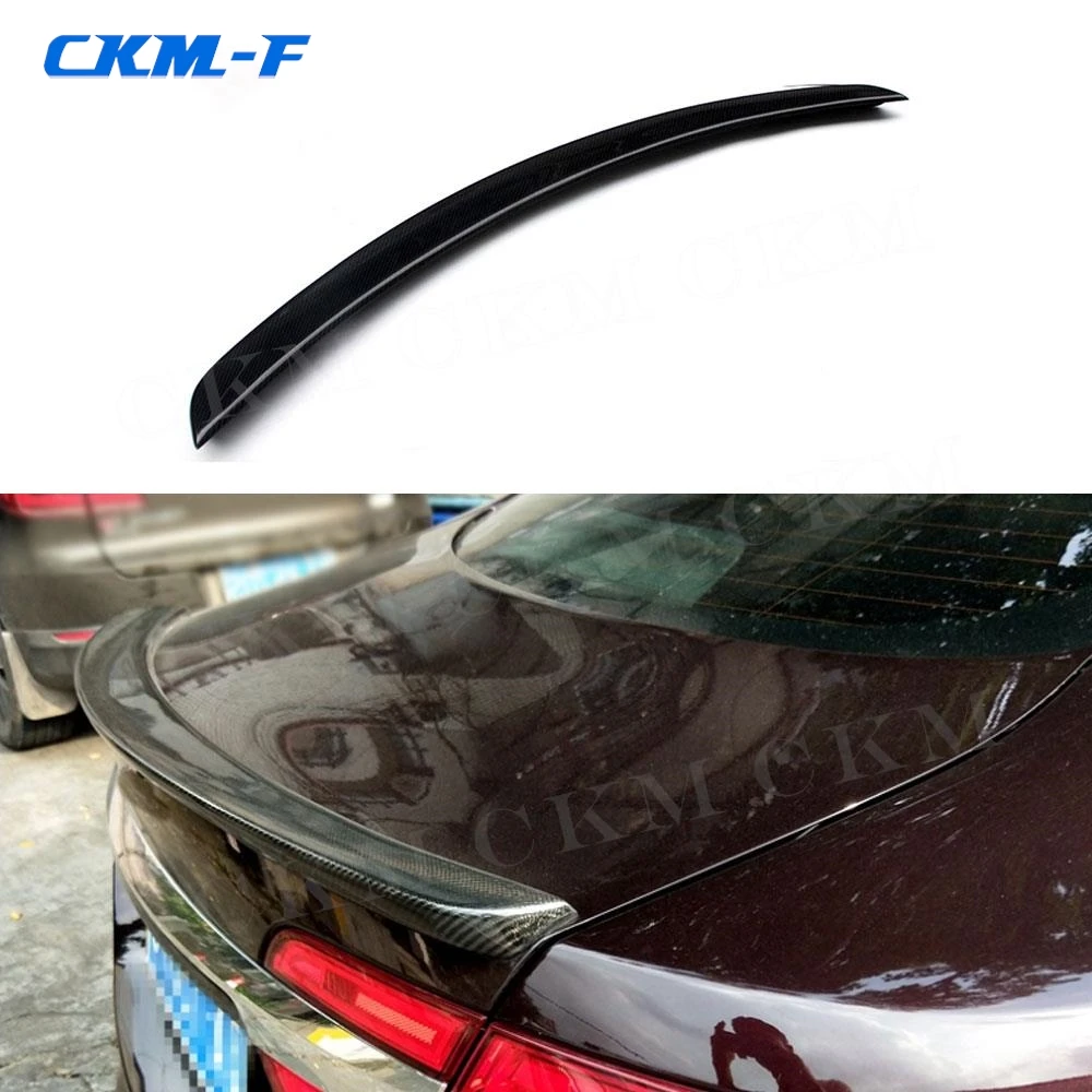 

Carbon Fiber Rear Boot Spoiler Wings for Jaguar XF X250 XF X260 2009-2019 Trunk Trim Sticker Rear Trunk Duck Spoiler Wing