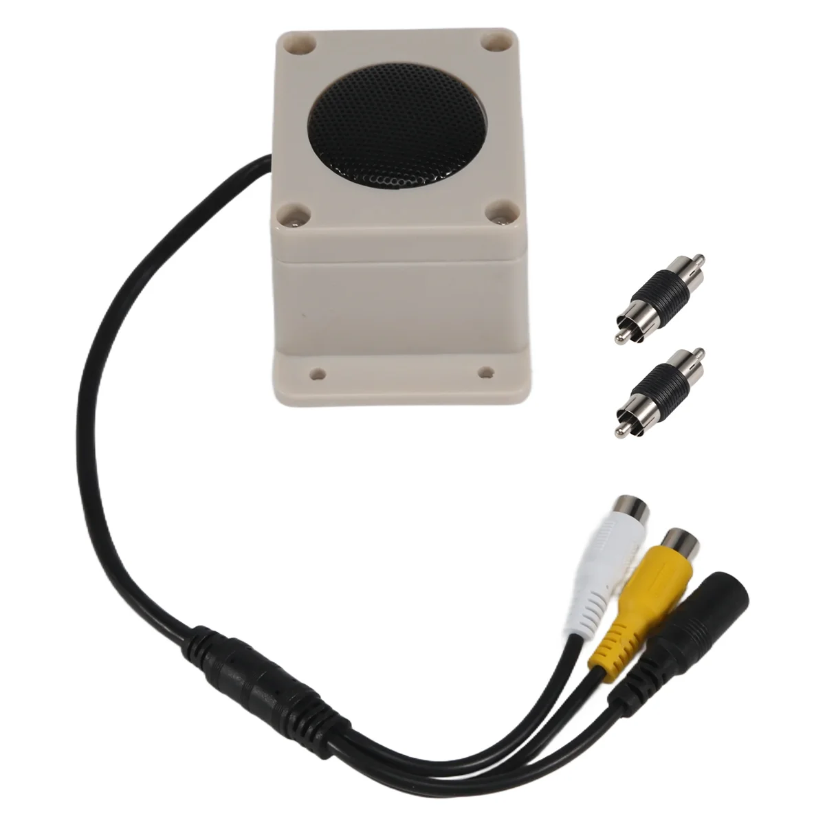 Microphone Speaker Device for Security Camera Outdoor Waterproof for IP Camera Audio Recording Two Way Radio Interphone