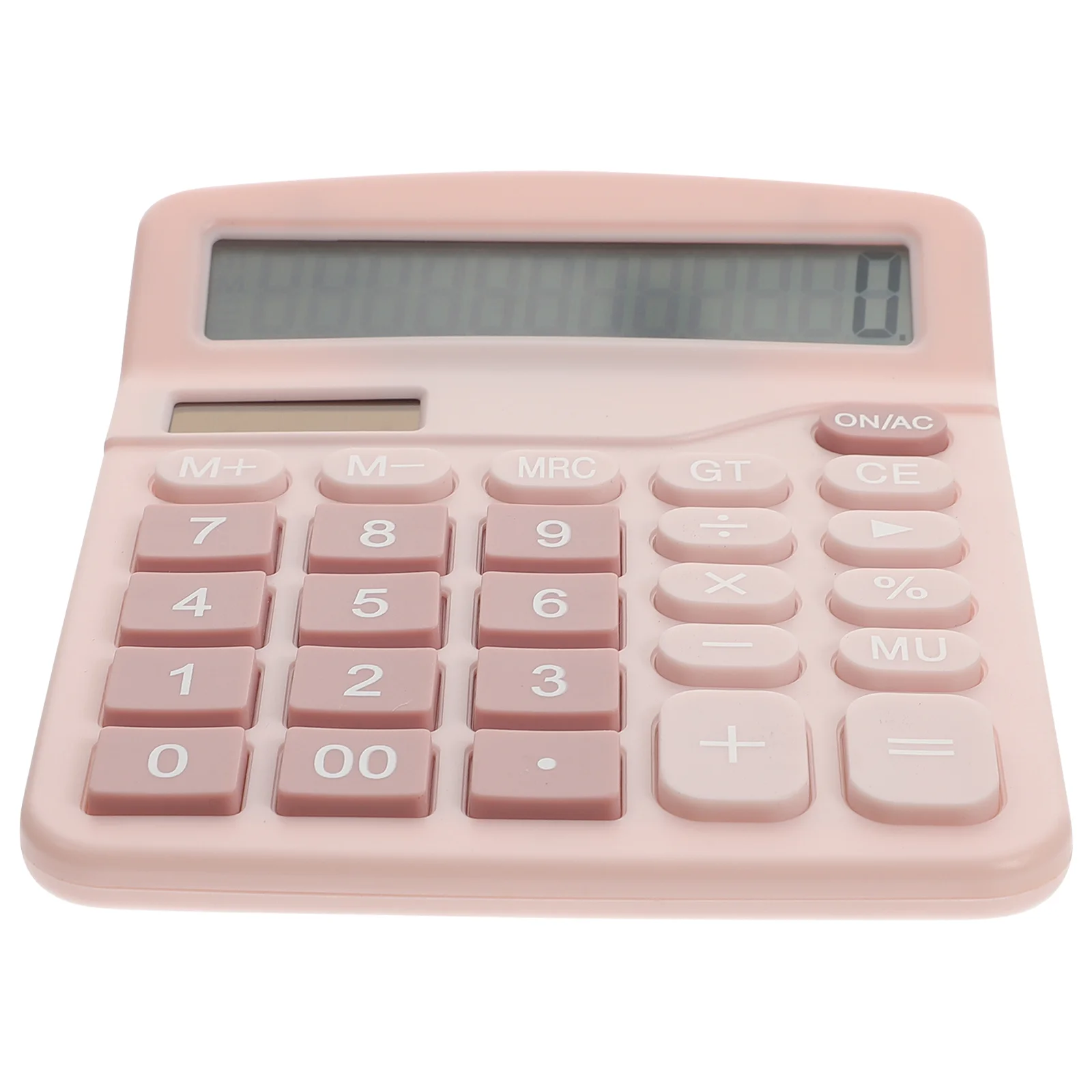 Arithmetic Calculator Portable Basic Multipurpose Dual Power Multi-use Abs Retailer Colorful Student Compute Tool