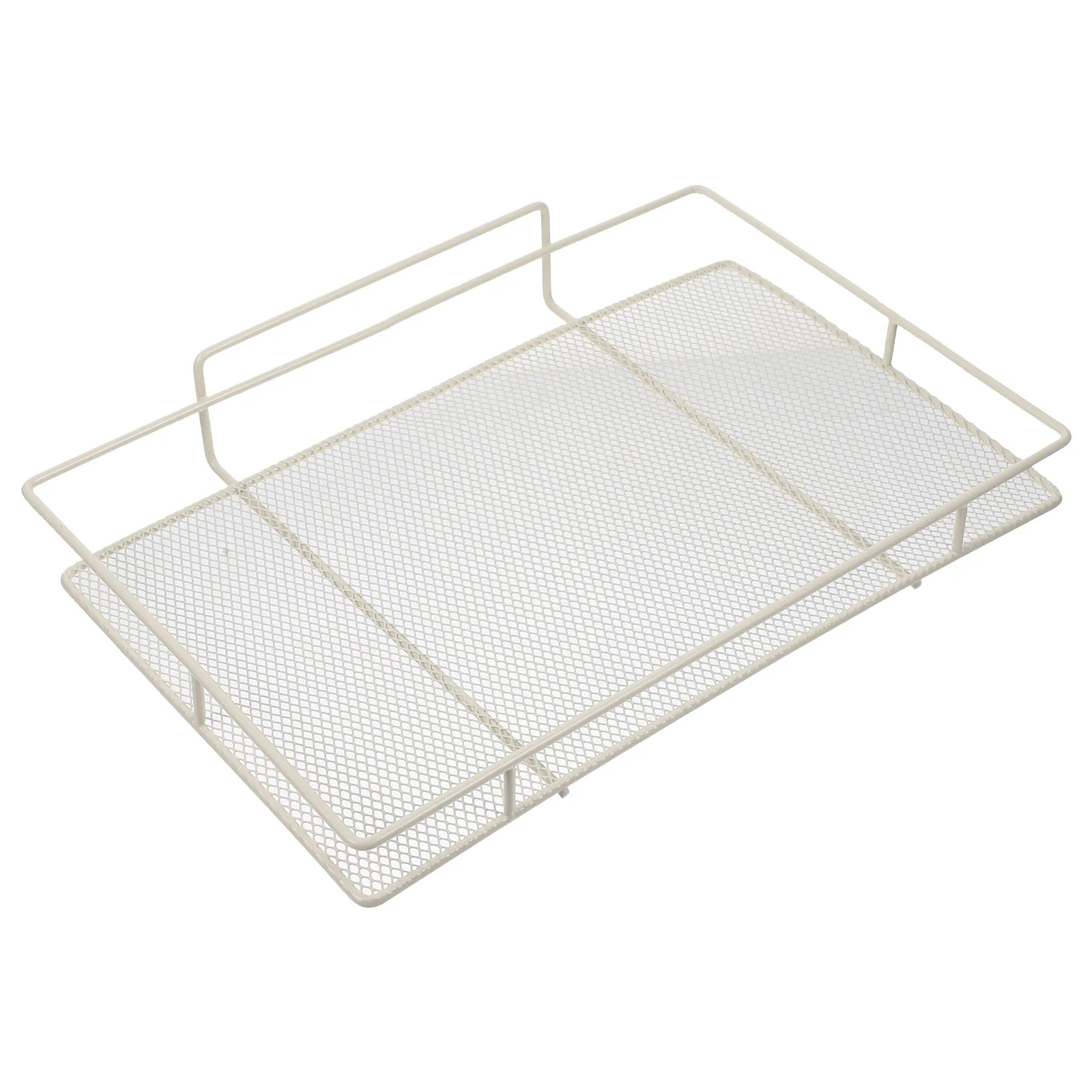 

Router Rack Storage Shelf Wall Mount Cream No Drilling Iron Strong Bearing Cable Boxes DVD Projector Shelves Space Saving Home