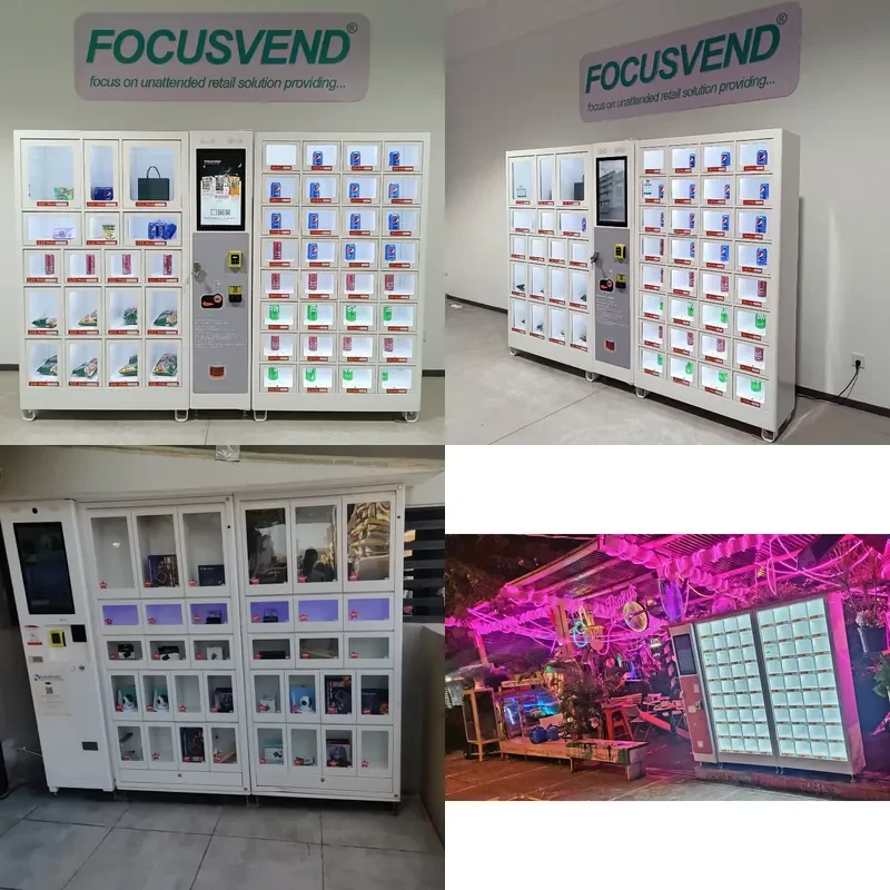 Refrigerated Locker Vending Machine for Fresh Flower