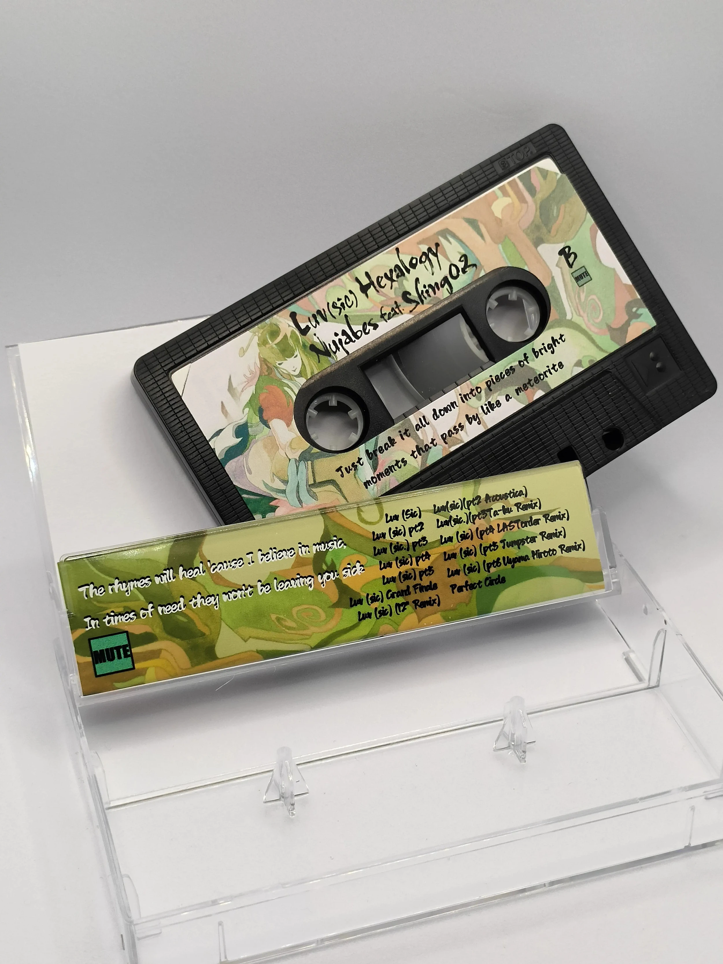 Classic Rap Nujabes Shing02 Music Tape Luv(sic) Hexalogy Album Cassettes Cosplay Walkman Car Soundtracks Box Party Music Gifts