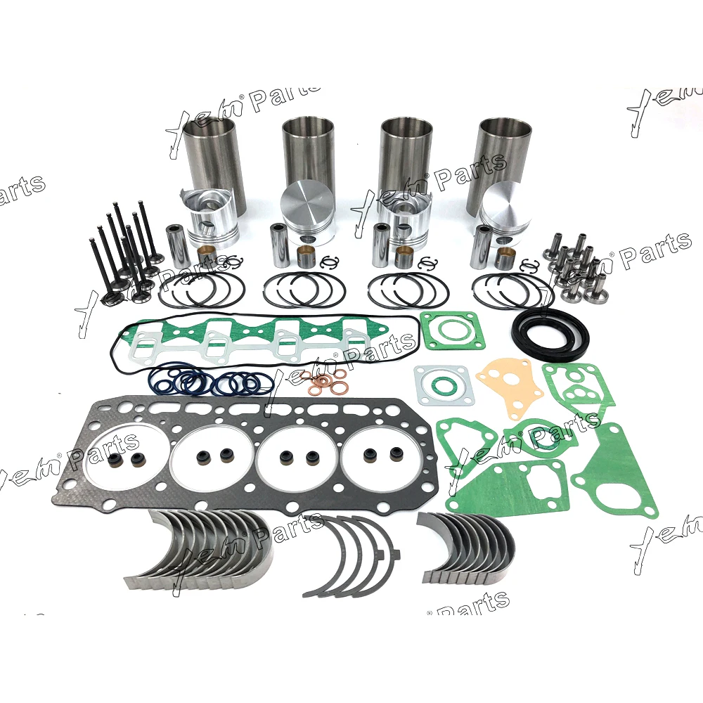 Practical 4D84-1 Engine Overhaul Rebuild Kit With Gasket Bearing Valve Set For Yanmar engine part