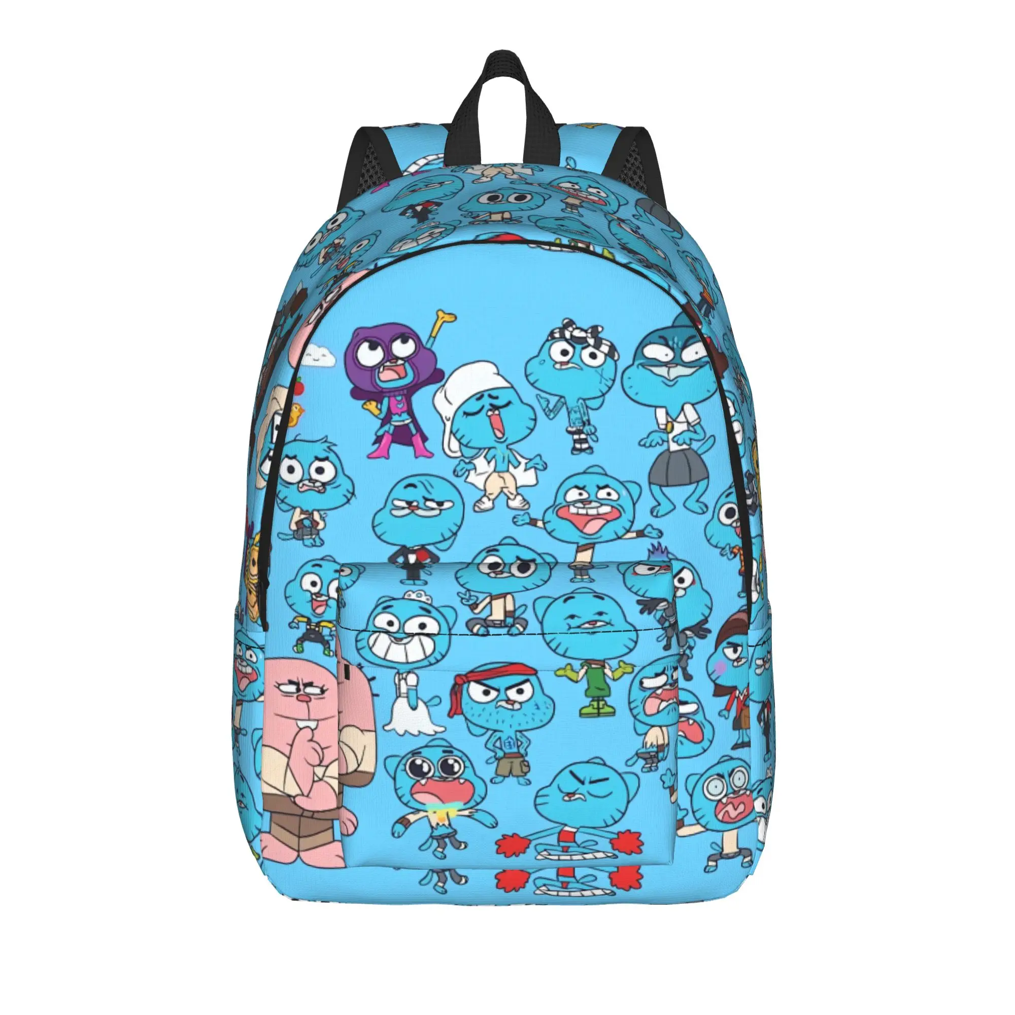 Gumball Gum Ball Watterson Amazing Cartoon Backpack  Elegant Backpacks Women Men Outdoor Style Big High School Bags Rucksack