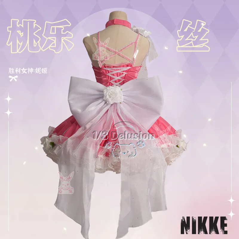 

Goddess of Victory NIKKE Dorothy Cosplay Costume Anime Party Role Play Halloween Outfits for Woman 1/3 Delusion