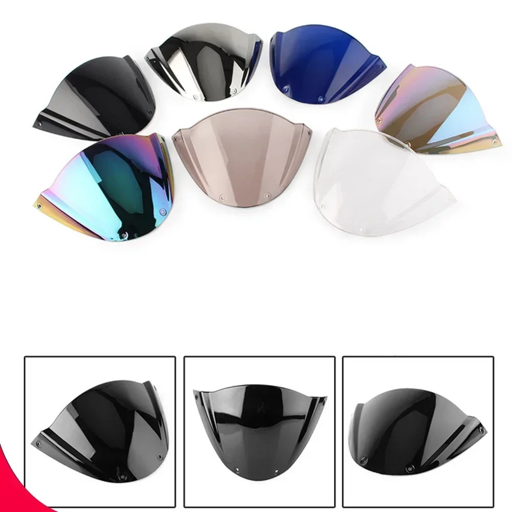 For Ducati Monster 796 696 1100 1100S Double Bubble Motorcycle screen Double Bubble Windshield Deflector Protector WindScreen