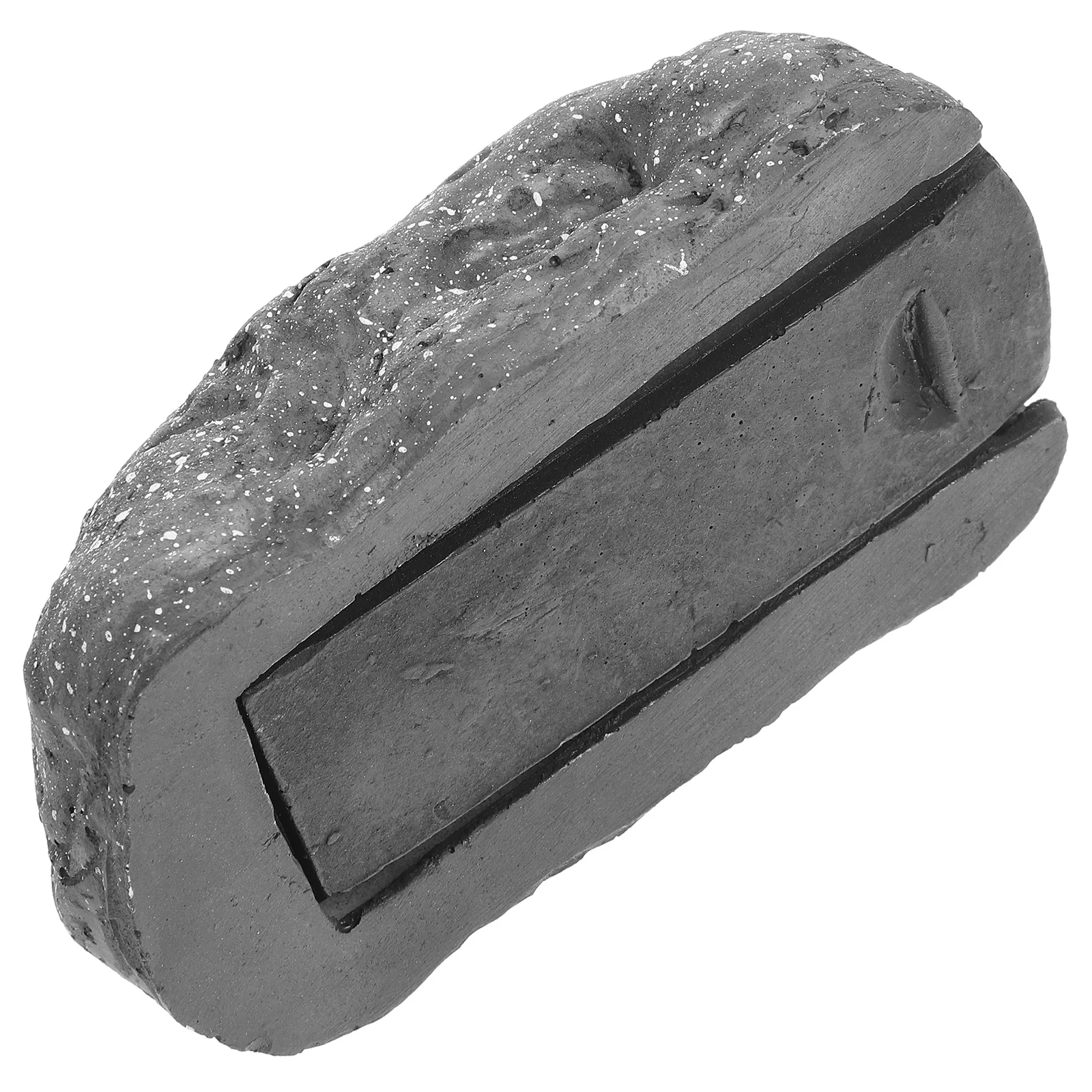

Stone Box Realistic Resin ABS Material Outdoor Hidden Keychain Hider Yard Garden Decoration Hide Key Holder Outside Key