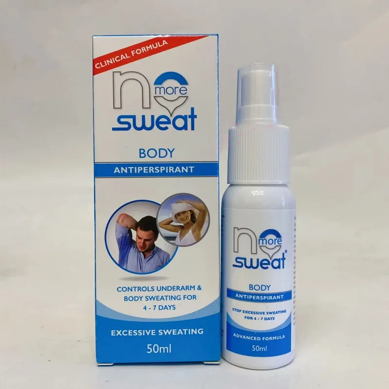 NO MORE SWEAT Face & Hands And Feet body Antiperspirant STOP EXCESSIVE SWEATING Hyperhidrosis Deodorant For Men Women Elderly