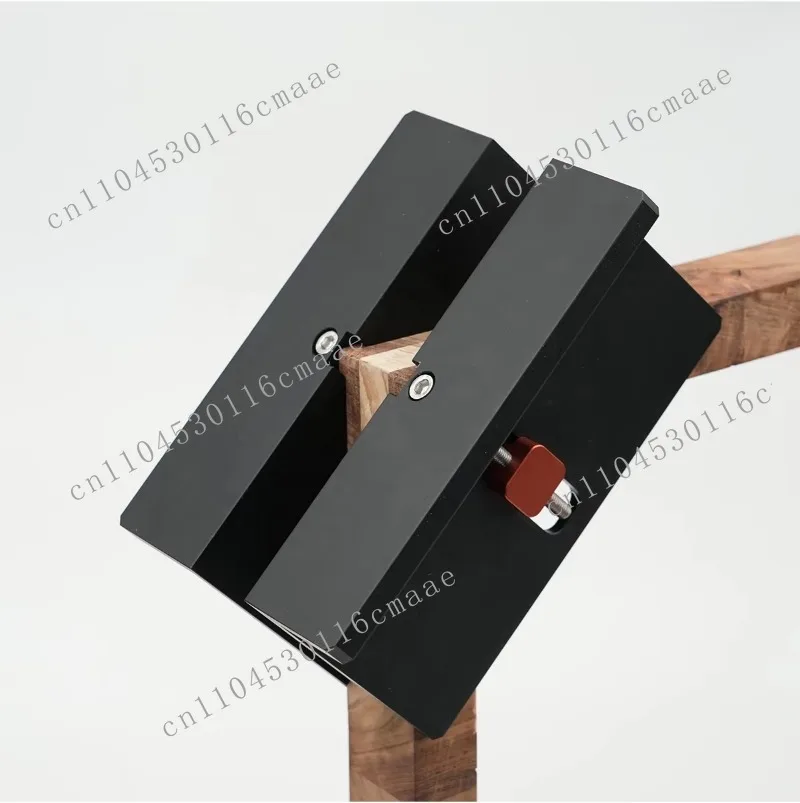 All Aluminum Right Angle Clamp Adjustable Safety Push Block Woodworking Spline Clamp for Table Saw and Routing Machine