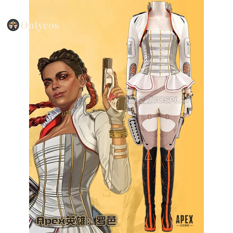 Apex Loba Andrade رائع زي الهالوين التأثيري للحفلات مجموعة كاملة من إكسسوارات الدعائم Onlycos #1