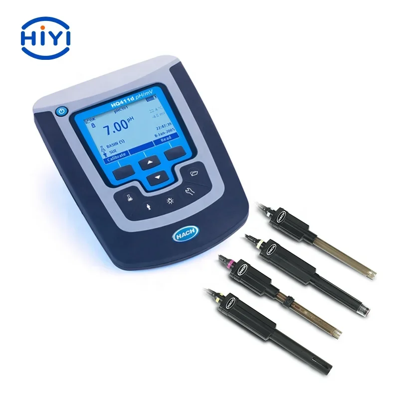 HiYi HACH  HQ430D Laboratory Single Input Multi-Parameter Meter - pH Conductivity Optical Dissolved Oxygen ORP and ISE