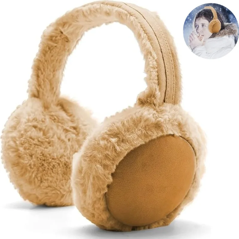 

Мягкие наушники, зимние складные теплые наушники для женщин и мужчин, модные однотонные наушники, уличная защита от холода, антифриз, чехол для ушей