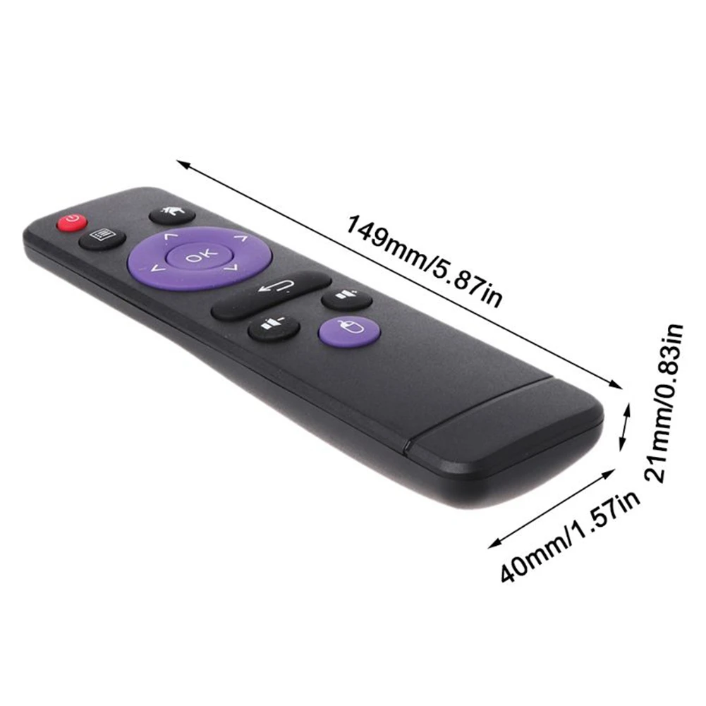 جهاز تحكم عن بعد A57G-MX9 4K Android لجهاز RK3328 MX10 RK3328، أسود