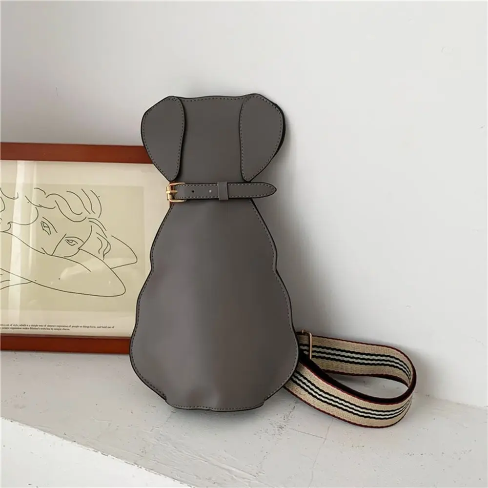 Cartoon Puppy Cat Shape Shoulder Bags Fashion PU Leather Purses Handbags Crossbody Bag Women Clutch Pouch