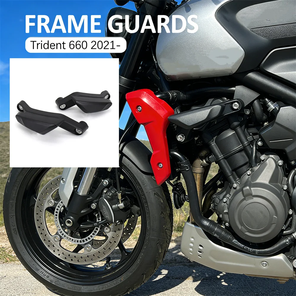 

For Trident 660 Trident660 2021 2022 New Motorcycle Frame Sliders Kit Crash Pads Protector Anti-drop Protection Fairing Guard