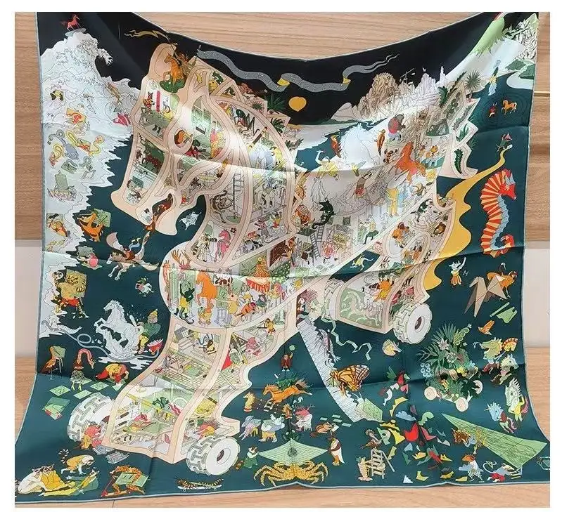 faionable-versatile-double-sided-silk-scarf-90cm-8-momme-twill-true-silk-square-scarf-for-women-multifunctional-accory