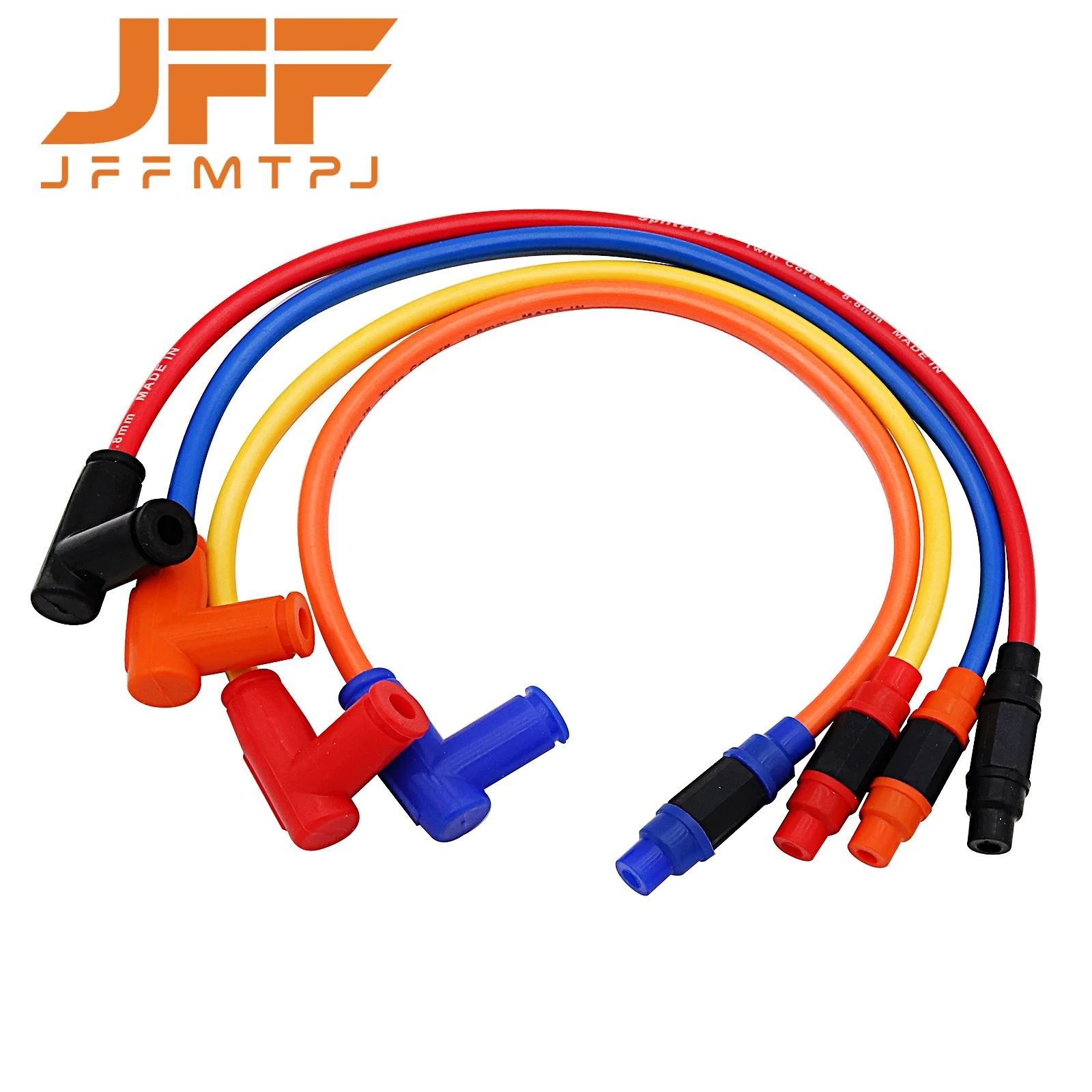 Motorcycle ATV Ignition Coil Spark Plug Iridium Power Cable For KTM Kawasaki Suzuki Honda Yamaha ATV Dirt Bike Universal Parts