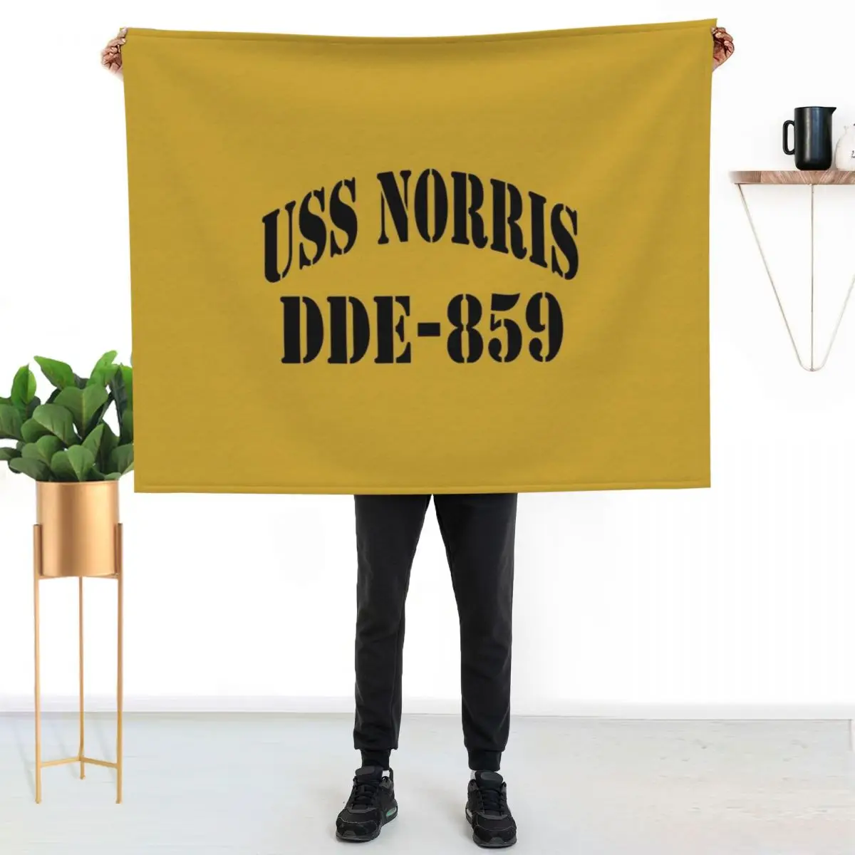 USS NORRIS (DDE-859) SHIP'S STORE Throw Blanket Softest Heavy Blankets For Bed for sofa sofa bed Blankets