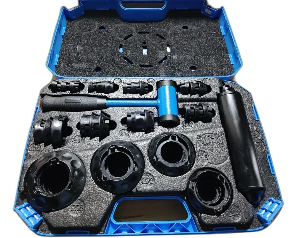 Bearing Fitting Tool Kit TMFT36 Universal Wheel Bearing Puller Installation Steel Front Wheel Drive Bearing Removal Tool Set